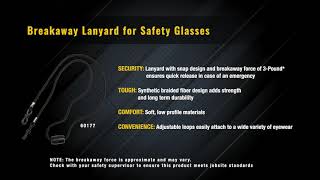 Breakaway Lanyard for Safety Glasses