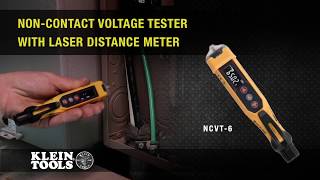 Non-Contact Voltage Tester with Laser Distance Meter (NCVT-6)