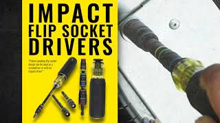 Impact Flip Socket Drivers (32900 + 32907)