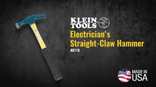 Electrician's Straight-Claw Hammer (80718)