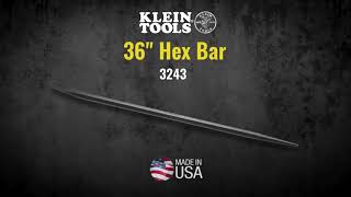 Hex Bar, 36-Inch (3243)