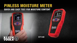 Pinless Moisture Meter ET140