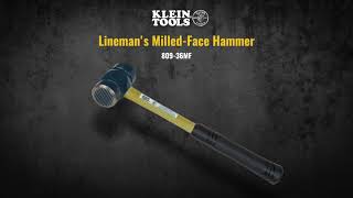 Lineman's Milled Face Hammer (809-36MF)