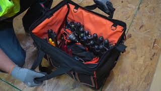 Tool Bag, Tradesman Pro™ Wide-Open Tool Bag, 42 Pockets, 16-Inch (55469)