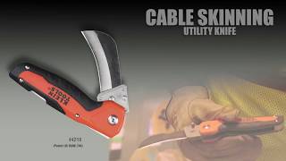 Cable Skinning Utility Knife