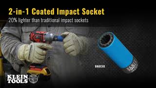 2-in-1 COATED IMPACT SOCKET (66030)