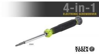 4-in-1 Electronics Screwdriver Rotating