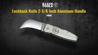 Lockback Knife 2-5/8-Inch Aluminum Handle