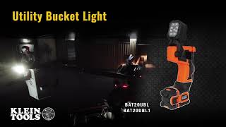 Cordless Utility Bucket LED Light (BAT20UBL, BAT20UBL1)