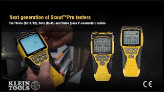 Scout Pro 3 Cable Tester Kits (VDV501-852; VDV501-853)