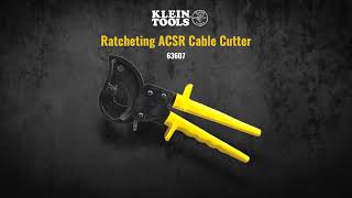 Ratcheting ACSR Cable Cutter (63607)
