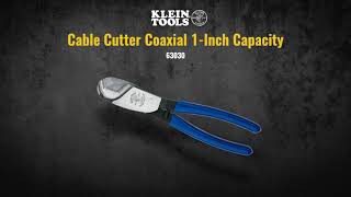 63030   Cable Cutter Coaxial Compressed (63030)