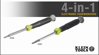 4-in-1 Electronic Screwdrivers