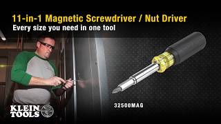 11-n-1 Magnetic Screwdriver / Nut Driver (32500MAG)