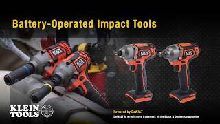 Battery-Operated Impact Drill and Wrench (BAT20CD; BAT20CW)