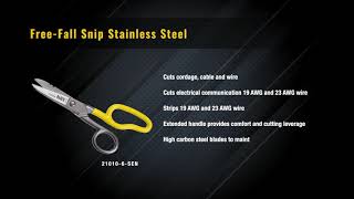 Free Fall Snip, Carbon Steel