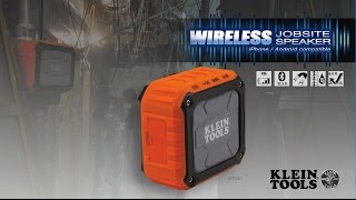 Wireless Jobsite Speakers