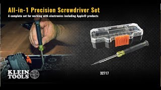 All-in-1 Precsion Screwdriver Set with Carrying Case
