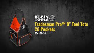 Tool Bag, Tradesman Pro™ Tool Tote, 20 Pockets, 8-Inch (55415814)