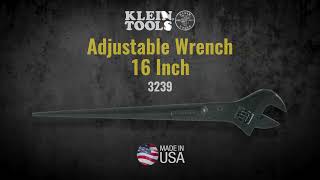 Adjustable Wrench, 16-Inch (3239)
