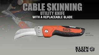 Cable Skinning Utility Knife