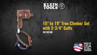 Tree Climber Set 2-3/4-Inch Gaffs, 15 to 19-Inch (CN1907AR)