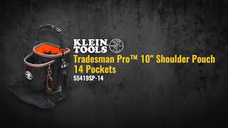 Tool Bag, Tradesman Pro™ Shoulder Pouch, 14 Pockets, 10-Inch (55419SP14)