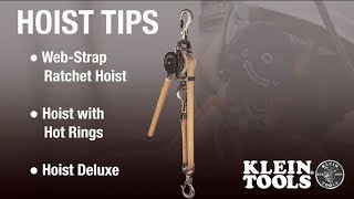 Hoist Tips