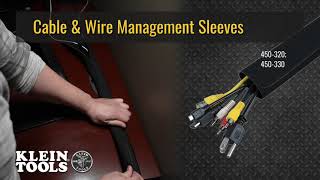 Cable & Wire Management Sleeves (450-320; 45-330)