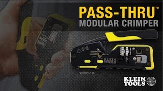 Pass-Thru Modular Crimper
